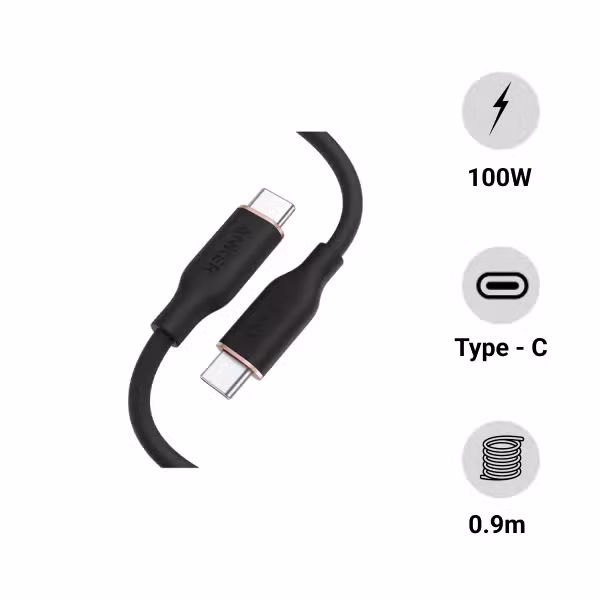 Cáp sạc Anker 643 PowerLine III USB-C to USB-C 0.9m Flow A8552