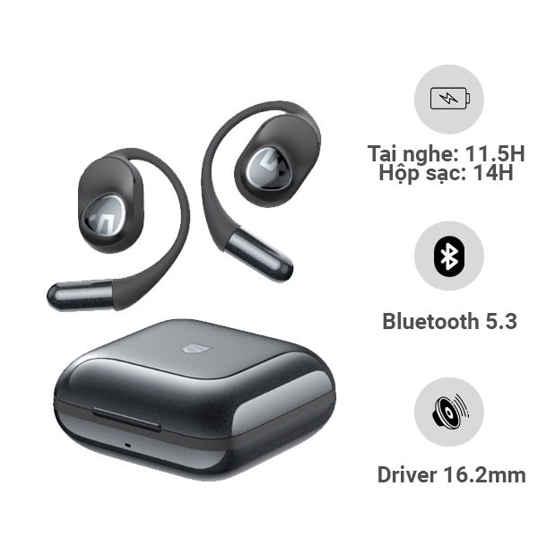 Tai nghe Truewireless thể thao Soundpeats Gofree 2 Plus