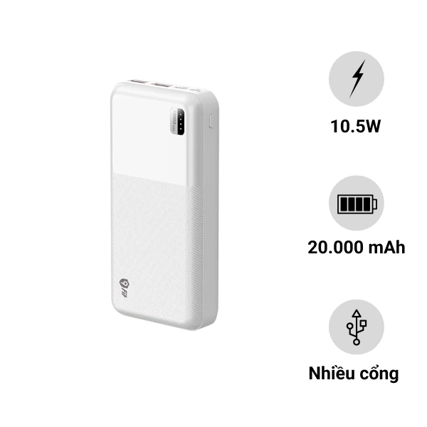 Pin sạc dự phòng 9Fit Lite 20.000mAh