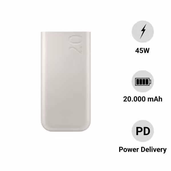 Pin sạc dự phòng Samsung 20.000mAh 45W | EB-P4520XUEGWW - ảnh 1