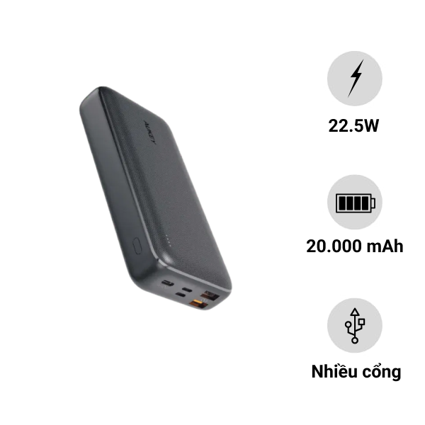 Pin sạc dự phòng Aukey 20.000mAh PB-N74S