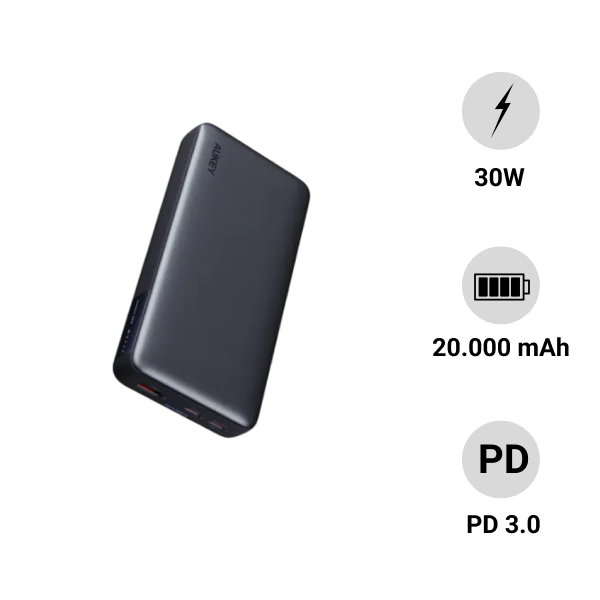 Pin sạc dự phòng Aukey 20.000mAh PB-Y42