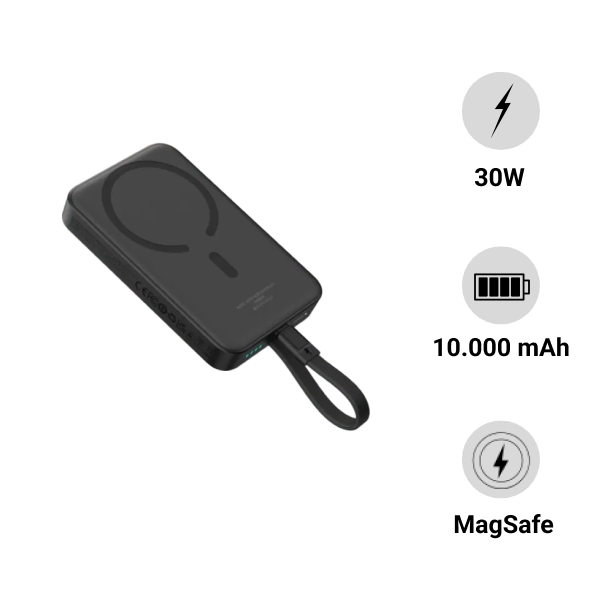 Pin sạc dự phòng Baseus Magnetic Mini 10.000mAh 30W