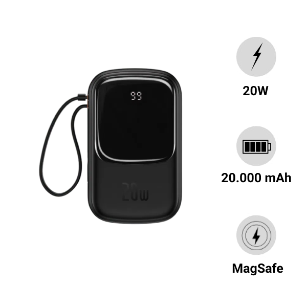 Pin sạc dự phòng Baseus QPow Pro 20.000mAh 20W