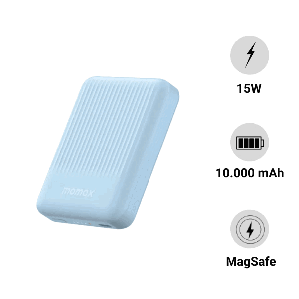 Pin sạc dự phòng Momax 10.000mAh Magnetic Q.Mag Minimal 2