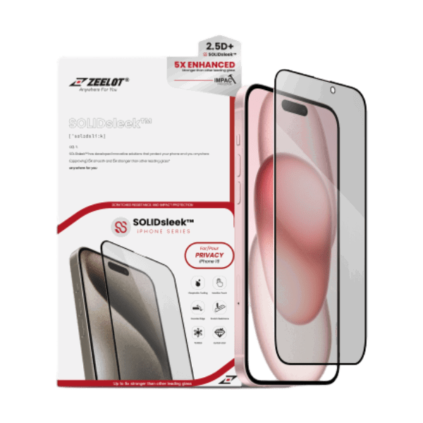 Dán cường lực iPhone 16 Plus Zeelot Chống nhìn trộm
