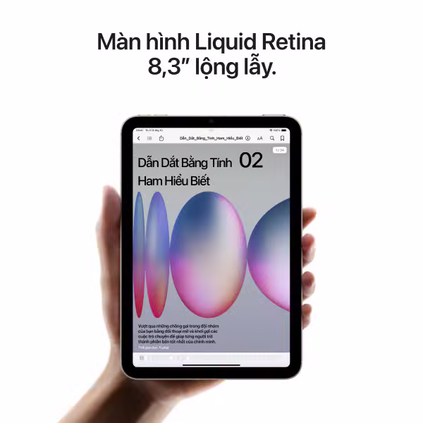 iPad mini 7 2024 128GB Wifi Chính Hãng - ảnh 5