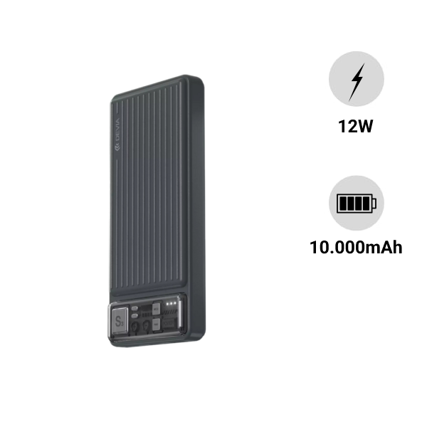 PIN SẠC DỰ PHÒNG DEVIA 10.000MAH 12W EP175