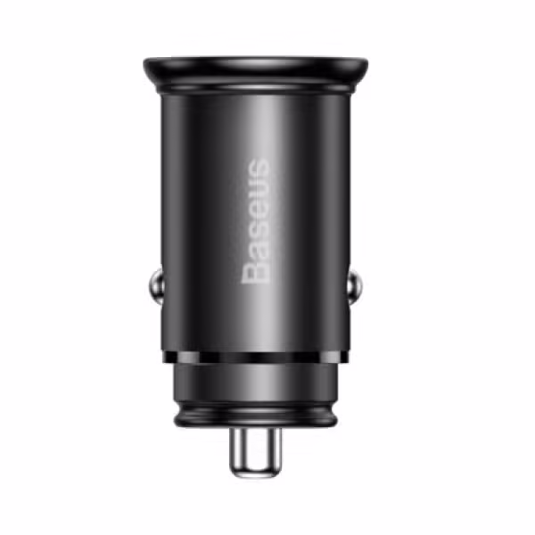 SẠC Ô TÔ BASEUS CIRCULAR METAL A+C 30W PPS - ảnh 2