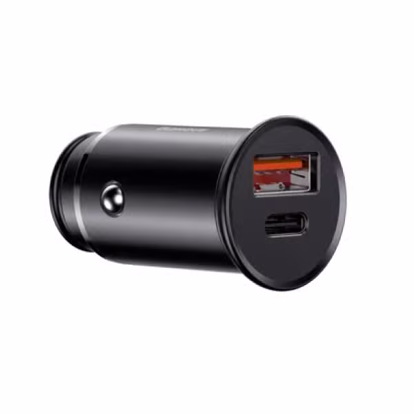 SẠC Ô TÔ BASEUS CIRCULAR METAL A+C 30W PPS - ảnh 3