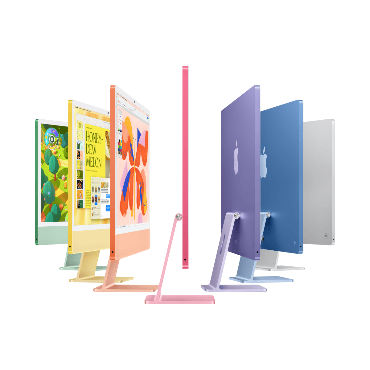 iMac 2024 24-inch M4 8‑core CPU | 8‑core GPU 16GB/256GB Chính Hãng
