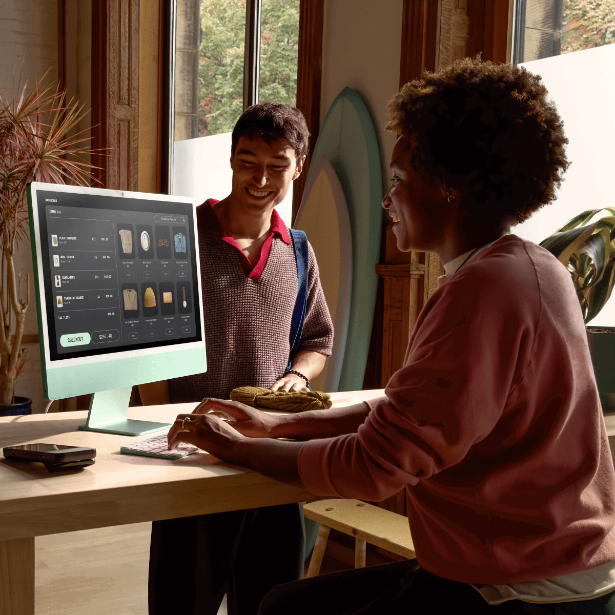 iMac 2024 24-inch M4 8‑core CPU | 8‑core GPU 16GB/256GB Chính Hãng