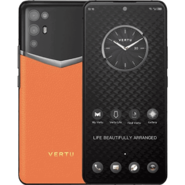 iVertu 5G Calf Leather Dawning Orange (Likenew)