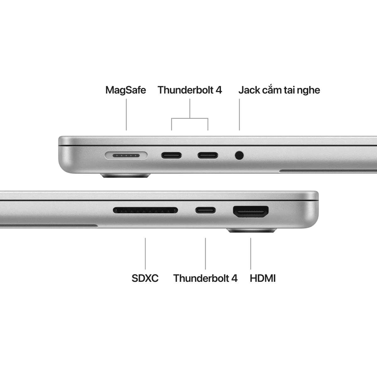 MacBook Pro 2024 14-inch M4 10‑core CPU | 10‑core GPU 16GB/512GB Chính Hãng