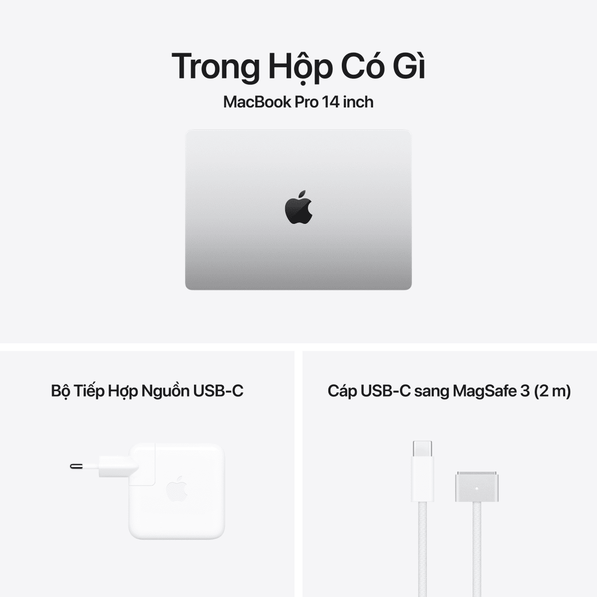 MacBook Pro 2024 14-inch M4 10‑core CPU | 10‑core GPU 16GB/512GB Chính Hãng