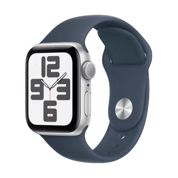 Apple Watch SE 2 (2024) 44mm (GPS) Viền nhôm - Dây cao su size S/M