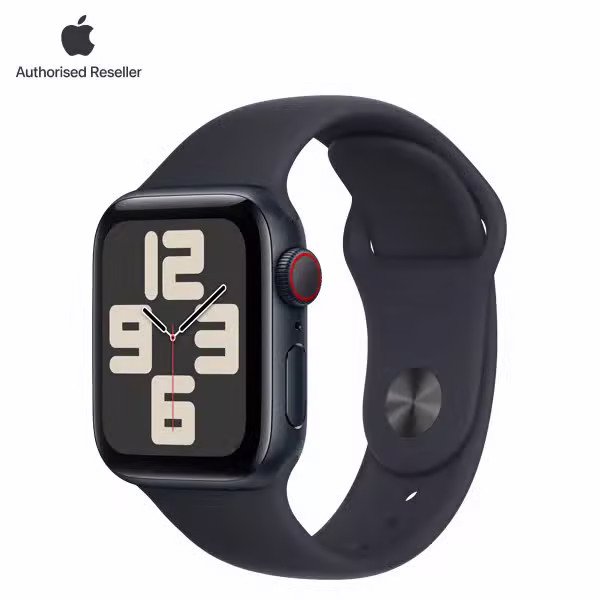 Apple Watch SE 2 (2024) 40mm (LTE) Viền nhôm - Dây cao su S/M
