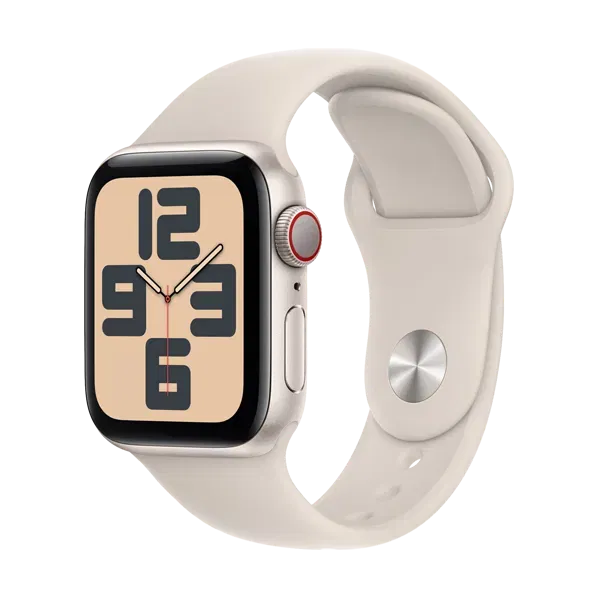 Apple Watch SE 2 (2024) 40mm (LTE) Viền nhôm - Dây cao su S/M