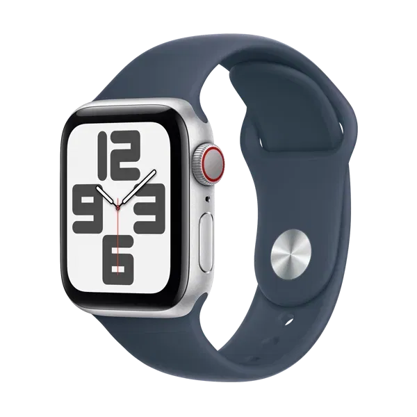 Apple Watch SE 2 (2024) 44mm (LTE) Viền nhôm - Dây cao su size M/L