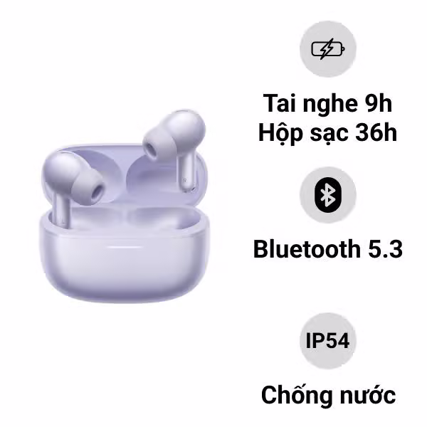 Tai nghe True Wireless Xiaomi Redmi Buds 6 Pro - ảnh 1