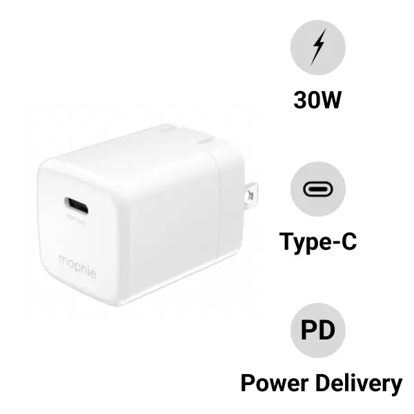 Củ Sạc Mophie Essentials 30W 1C USB-C GaN