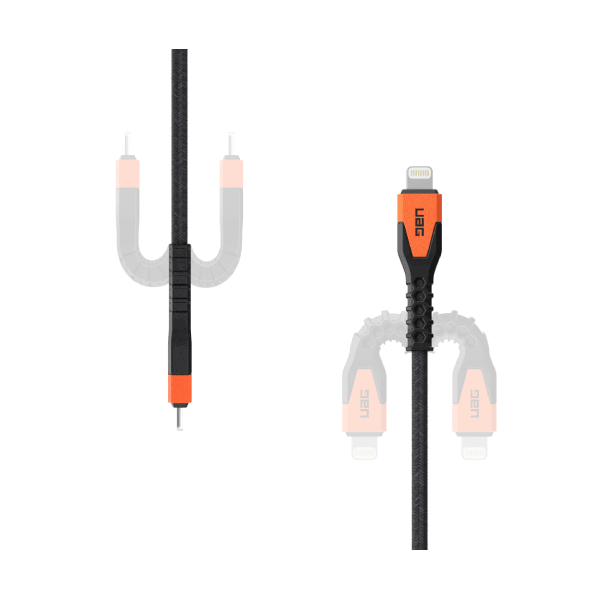 Cáp sạc UAG Rugged Kevlar USB-C to Lighting 1.5m