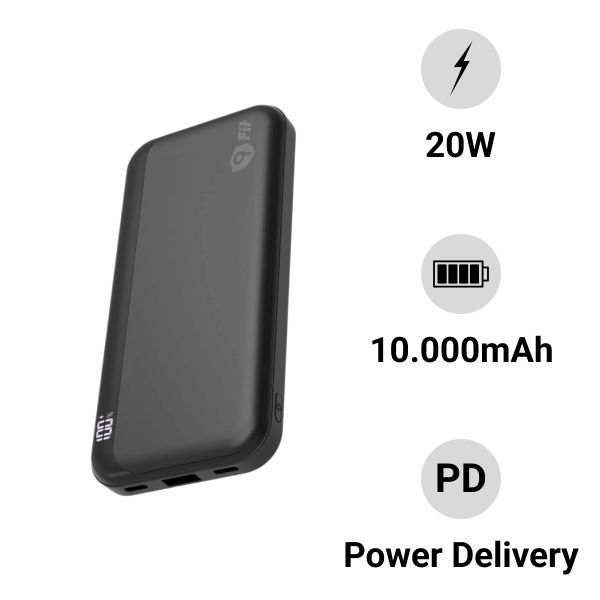 Pin sạc dự phòng 9Fit Pro 10.000mAh /3.7V Li-Polymer 9PP10K04B