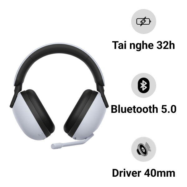 Tai nghe Bluetooth chụp tai Gaming Sony INZONE H9