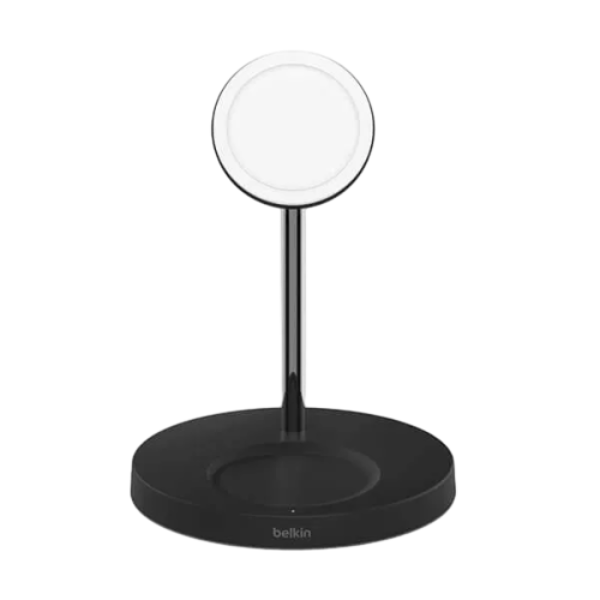 Đế sạc không dây Belkin MagSafe 2in1 BoostCharge 15W kèm sạc Cũ (Like New)