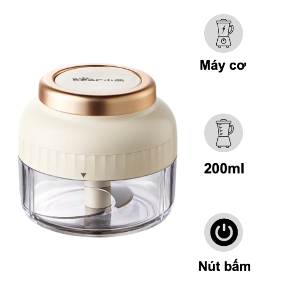 Máy Xay Kéo Tay Bear FCH-5N02R35 200ml