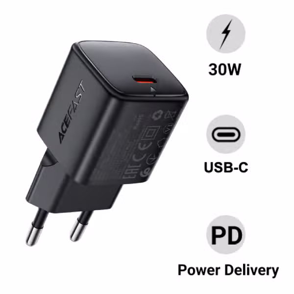 Củ sạc Acefast USB-C 30W PD 3.0 PPS GaN A118 - ảnh 1