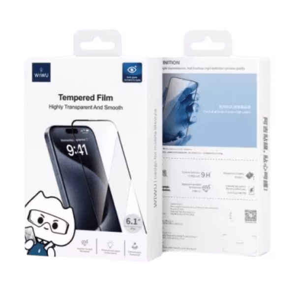 Dán kính cường lực iPhone 15 Pro WIWU