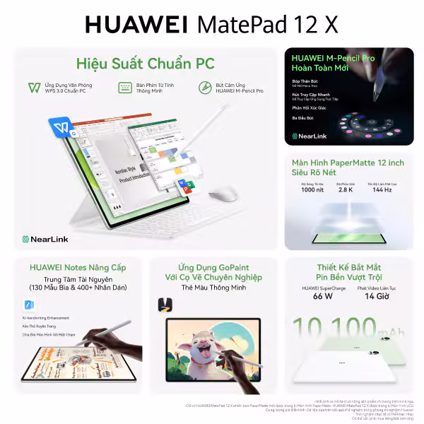 HUAWEI MatePad 12 X Chính Hãng - ảnh 2