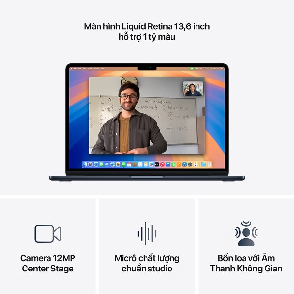 MacBook Air M4 13-inch 16GB/512GB Chính Hãng