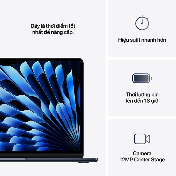 MacBook Air M4 13-inch 16GB/512GB Chính Hãng