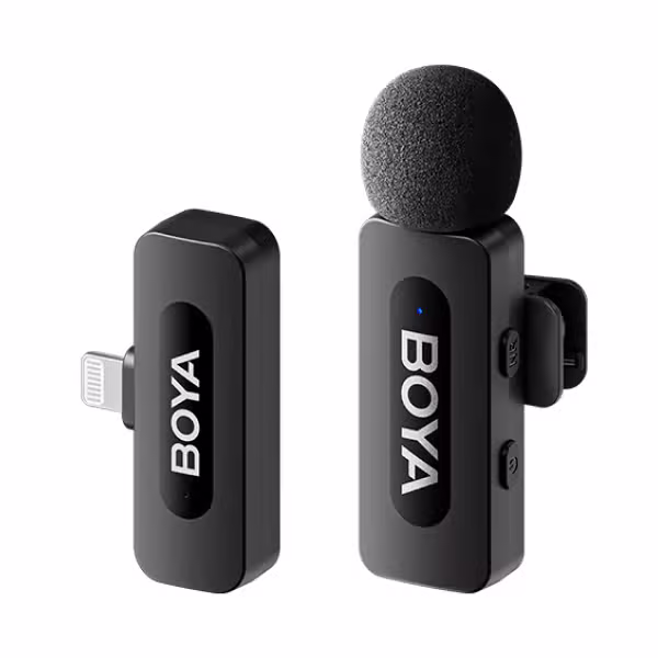 Microphone thu âm không dây Boya BY-V1 V2.0 - ảnh 1