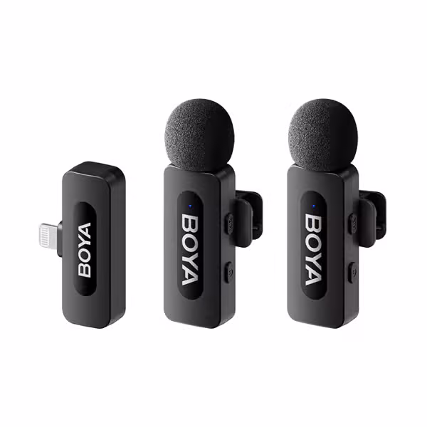 Microphone thu âm không dây Boya BY-V2 V2.0 - ảnh 1