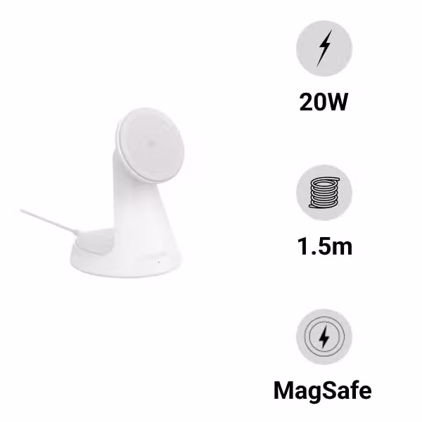 Đế sạc Anker MagGo 1C 15W 2 trong 1 kèm cáp Type-C A25M7H21 - ảnh 1