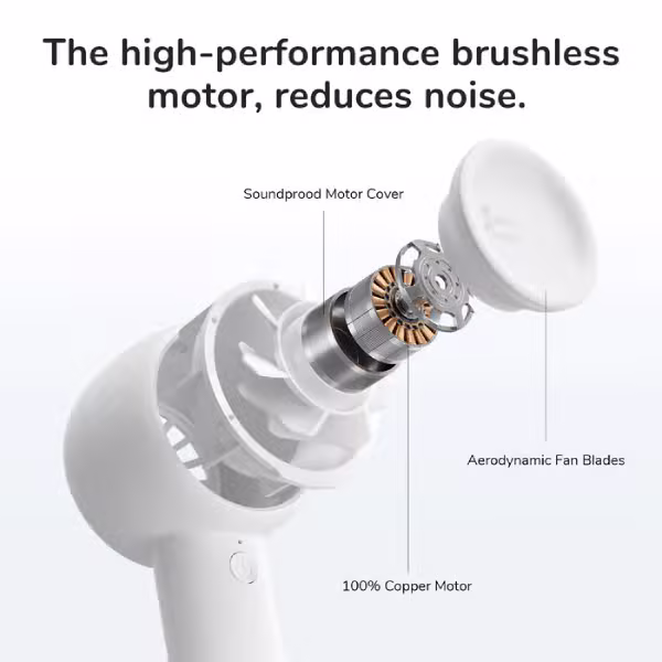 Quạt cầm tay JisuLife Life5 4500mAh - ảnh 5