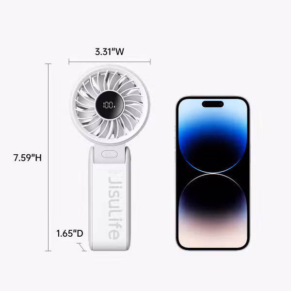 Quạt cầm tay JisuLife Life 7 3600mAh - ảnh 2