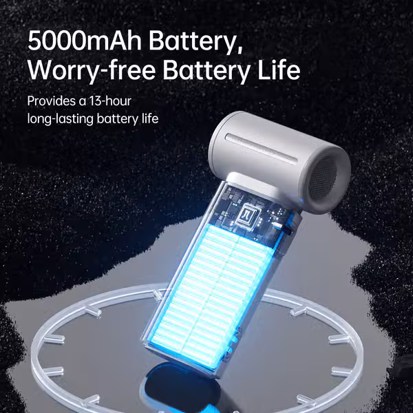 Quạt cầm tay JisuLife Life 9 3600mAh - ảnh 4