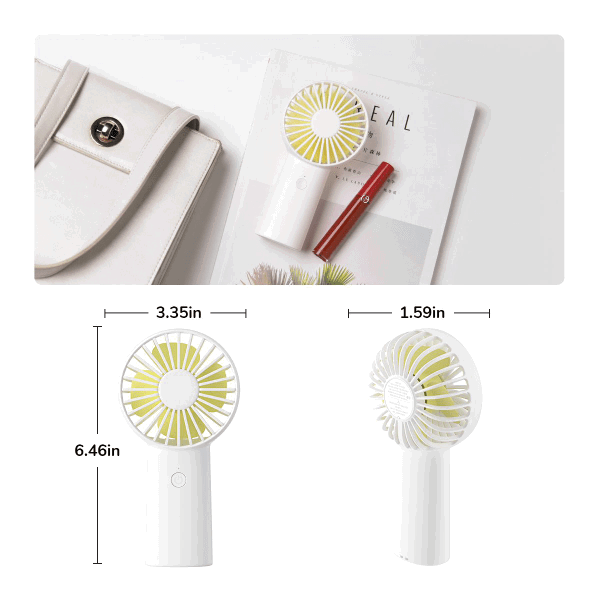 Quạt cầm tay mini JisuLife Life3 FA20X 4000mAh