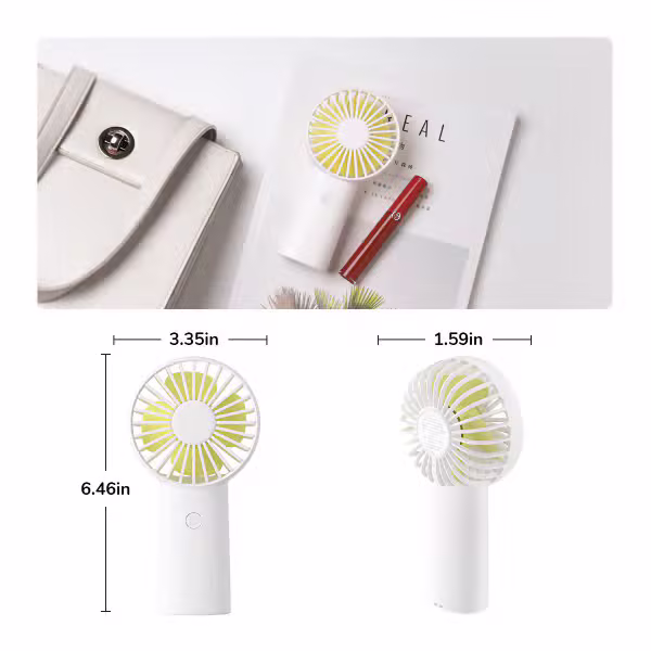 Quạt cầm tay mini JisuLife Life3 FA20X 4000mAh - ảnh 6