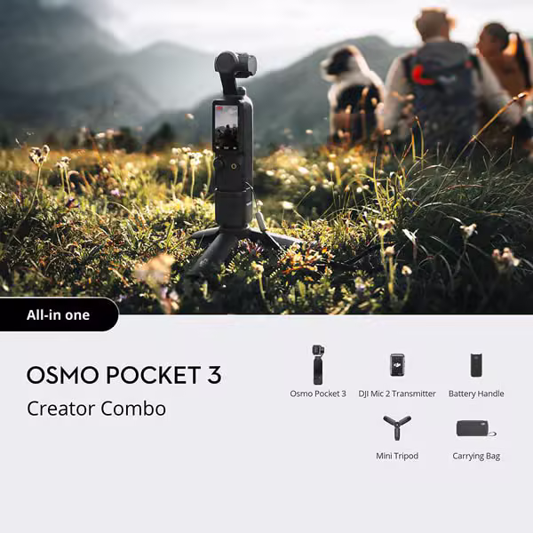 Camera DJI Osmo Pocket 3 Creator Combo - ảnh 2