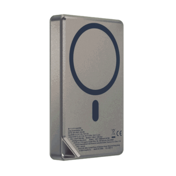Pin sạc dự phòng Mophie Essentials Snap+ 10.000mAh Metallic