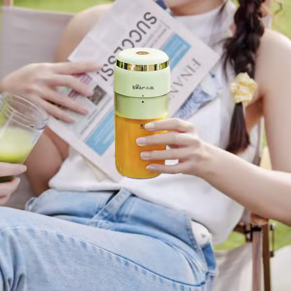 Máy xay sinh tố cầm tay 300ml Bear LLJ-E03F1 - ảnh 8