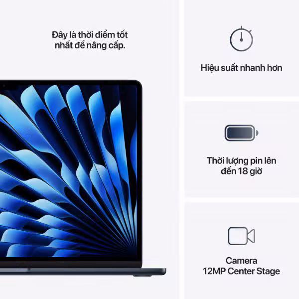 MacBook Air M4 15-inch 16GB/256GB Chính Hãng - ảnh 10
