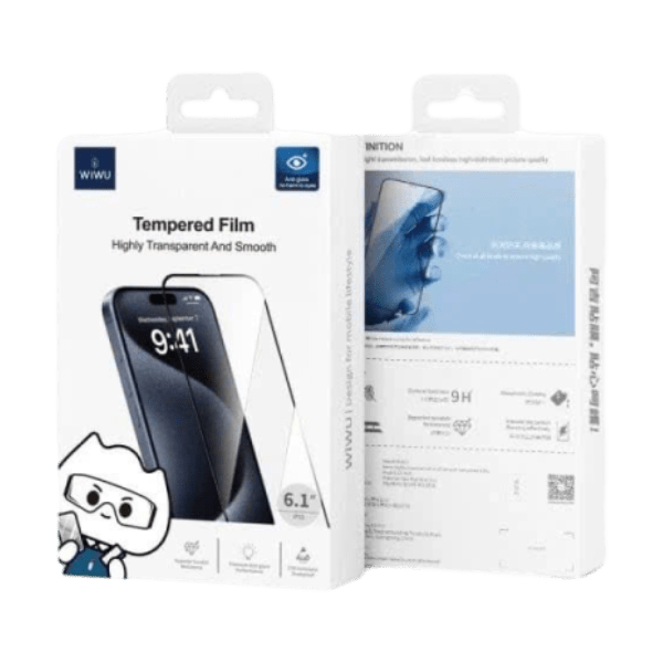 Dán kính cường lực iPhone 13/13 Pro/14 WIWU - ảnh 1