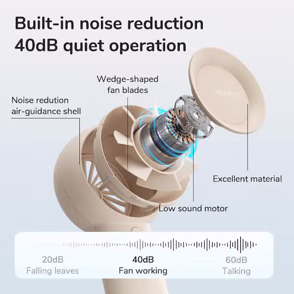 Quạt cầm tay JisuLife FA43 4000mAh - ảnh 3