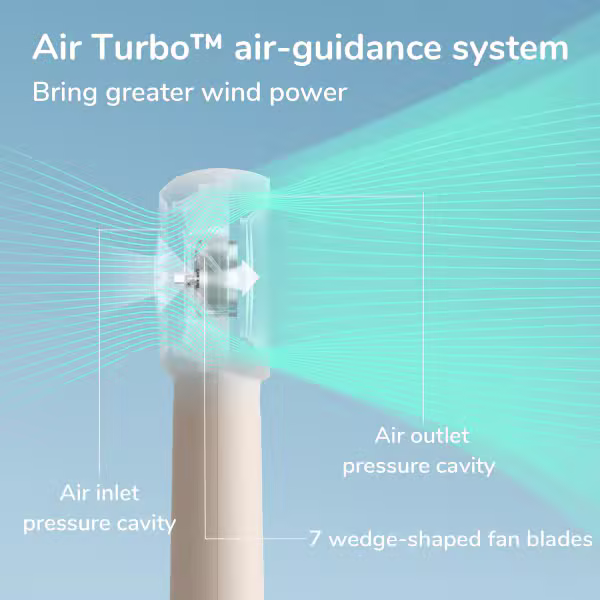 Quạt cầm tay JisuLife FA43 4000mAh - ảnh 4